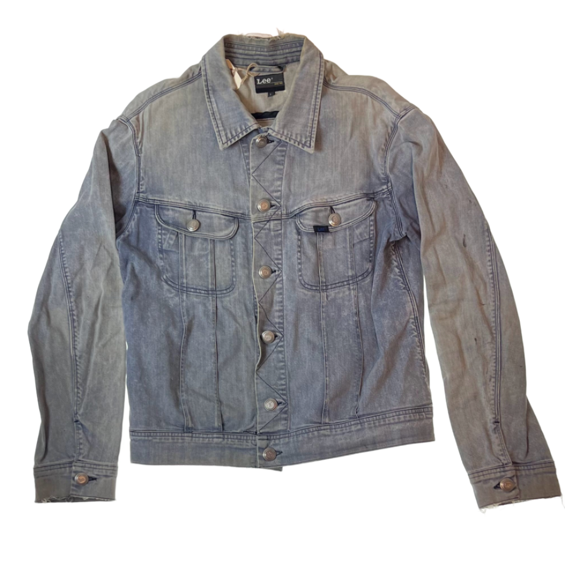 Denim jacket transparent fashion