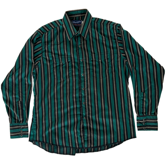 1970s Single-Needle Western Shirt