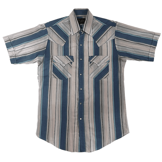 1970s Short Sleeve Western Shirt