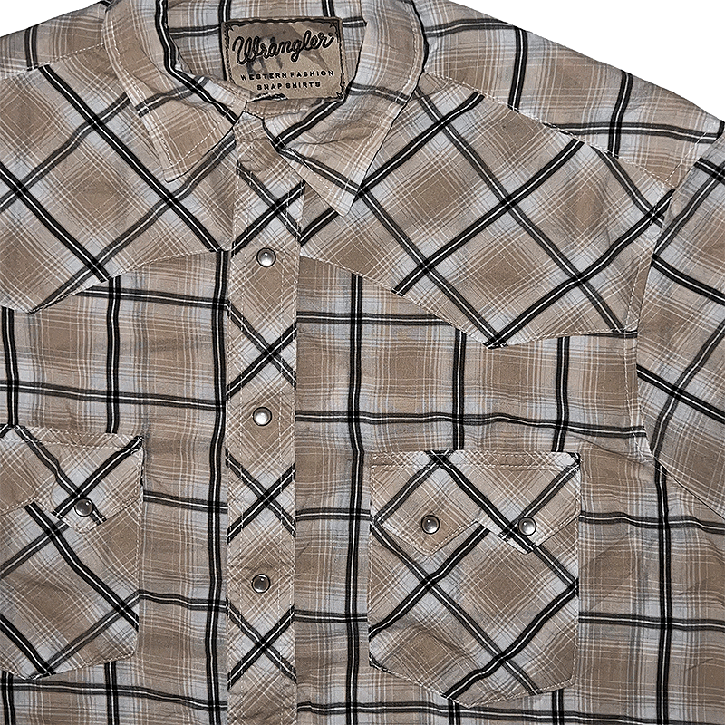 1980s Short Sleeve Western Shirt