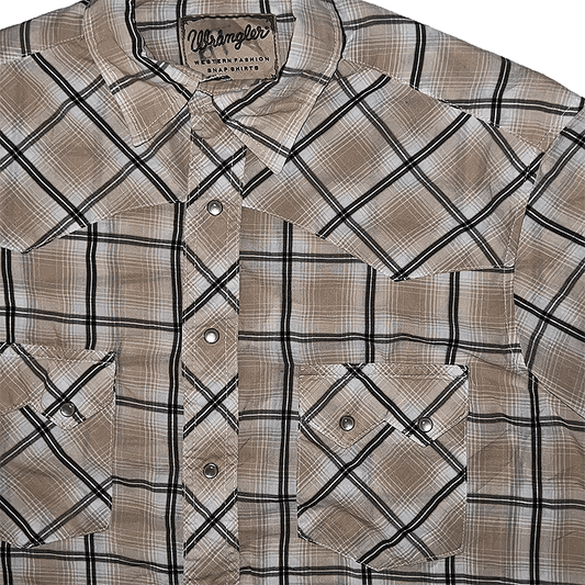 1980s Short Sleeve Western Shirt