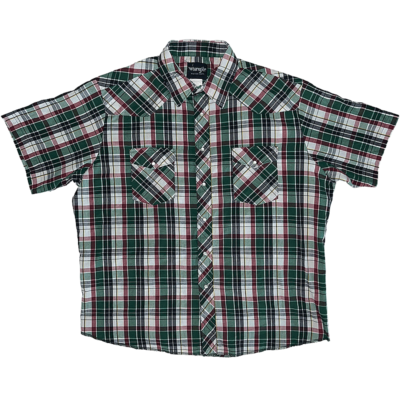1990s Short Sleeve Western Shirt