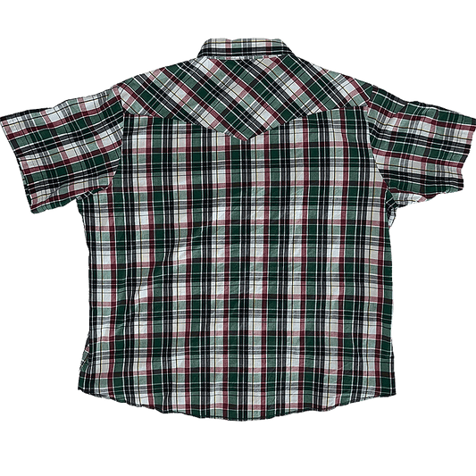 1990s Short Sleeve Western Shirt