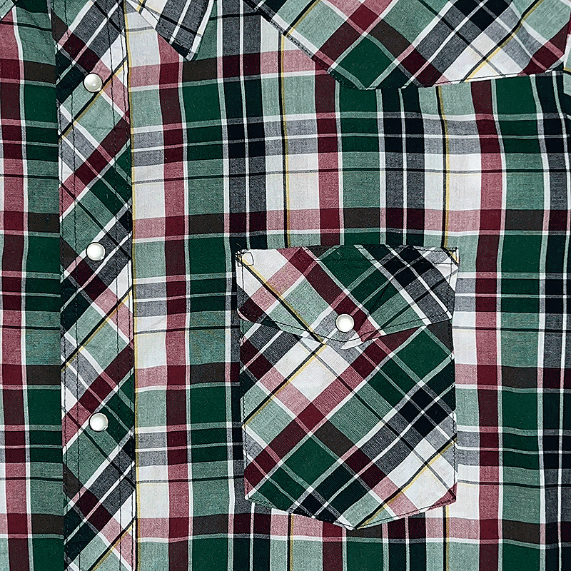 1990s Short Sleeve Western Shirt