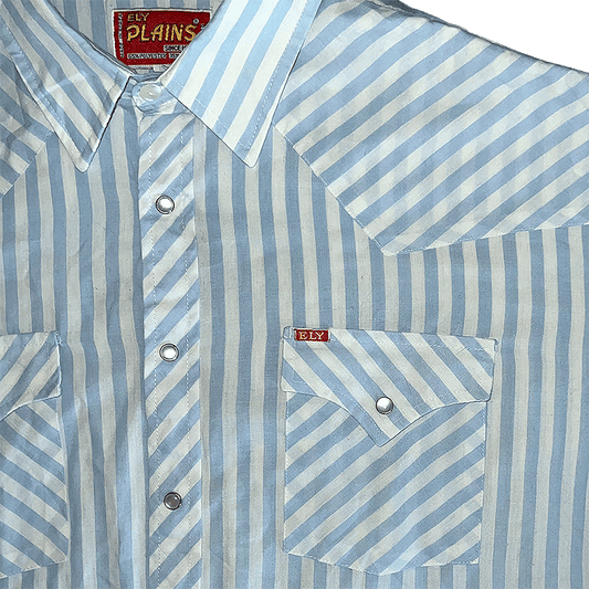 1970s Short Sleeve Western Shirt