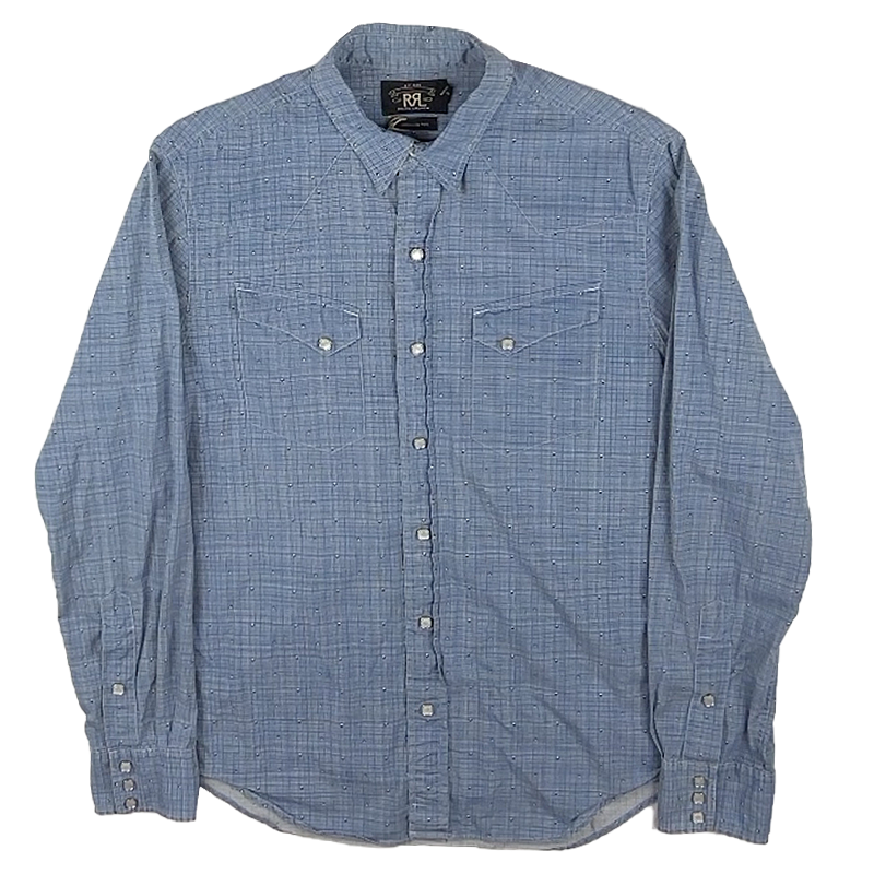 rrl dress shirt Men's Double RL Dress Shirts & Formal Shirts | Up to 30% Off