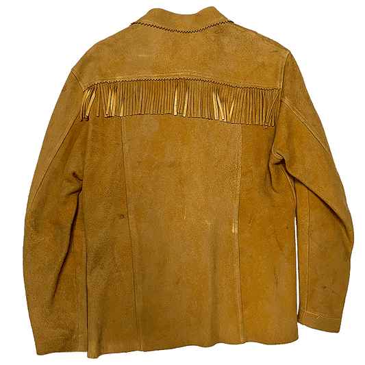 1960s Fringed Rough-Out Leather Shirt