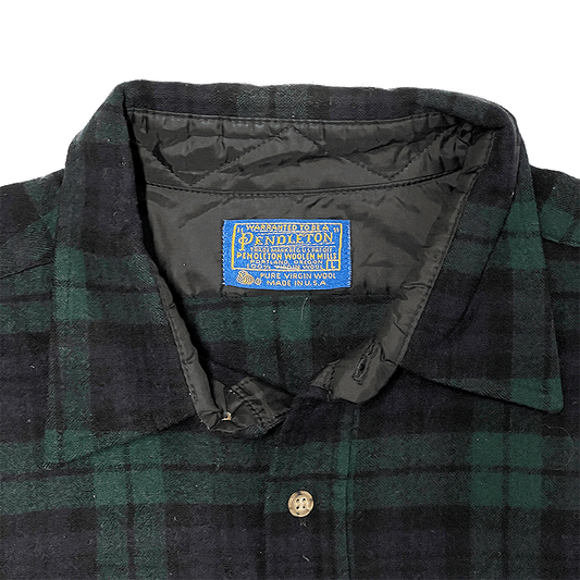 US-Made Trail Shirt in Black Watch Tartan