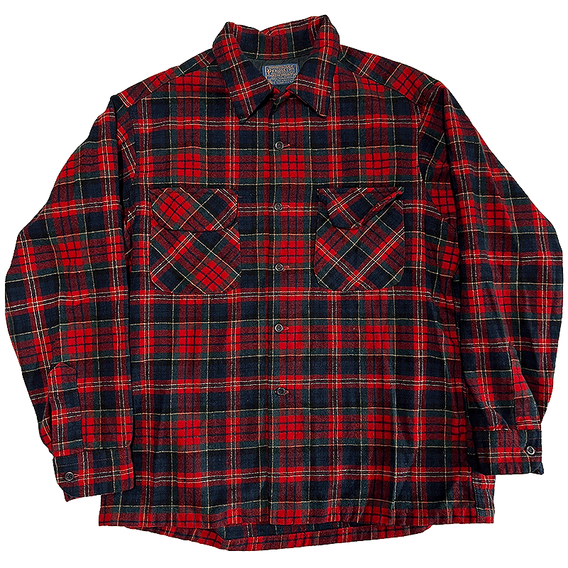 Board Shirt In MacPherson Red Tartan