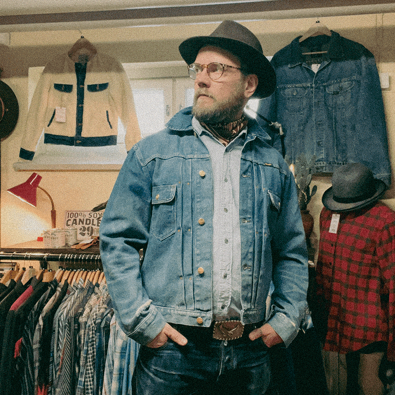 Leon Bridges Worn Indigo Denim Jacket