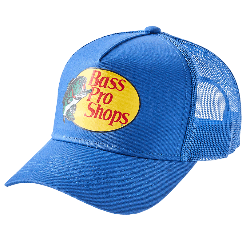Blue cap with Bass Pro Shops logo
