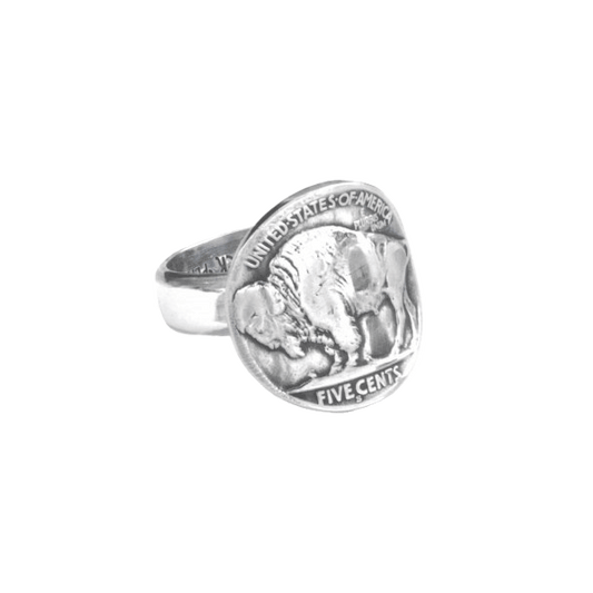 U.S. Buffalo Nickel Ring