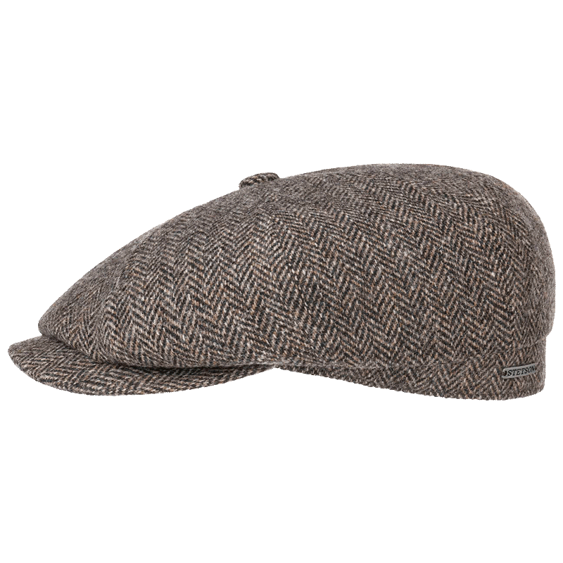 Hatteras Herringbone Flat Cap