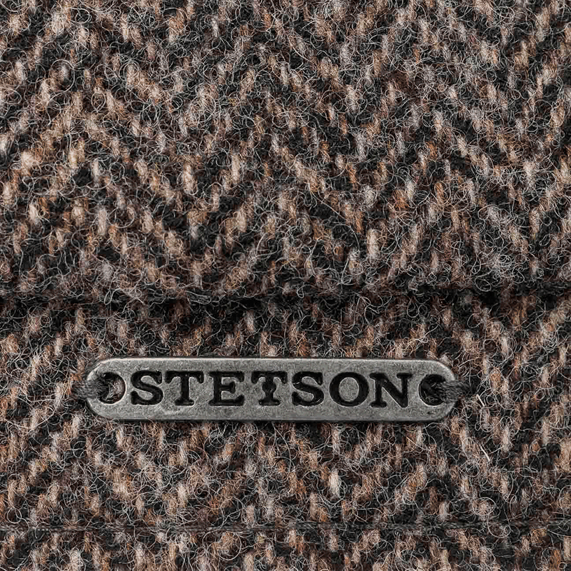 Hatteras Herringbone Flat Cap