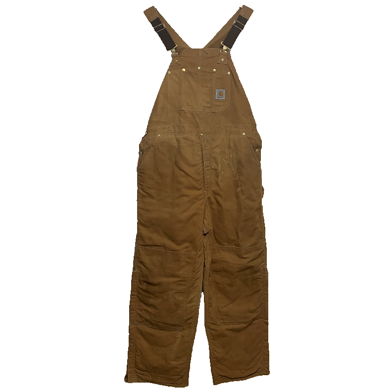US-Made Lined Duck Bib Overall