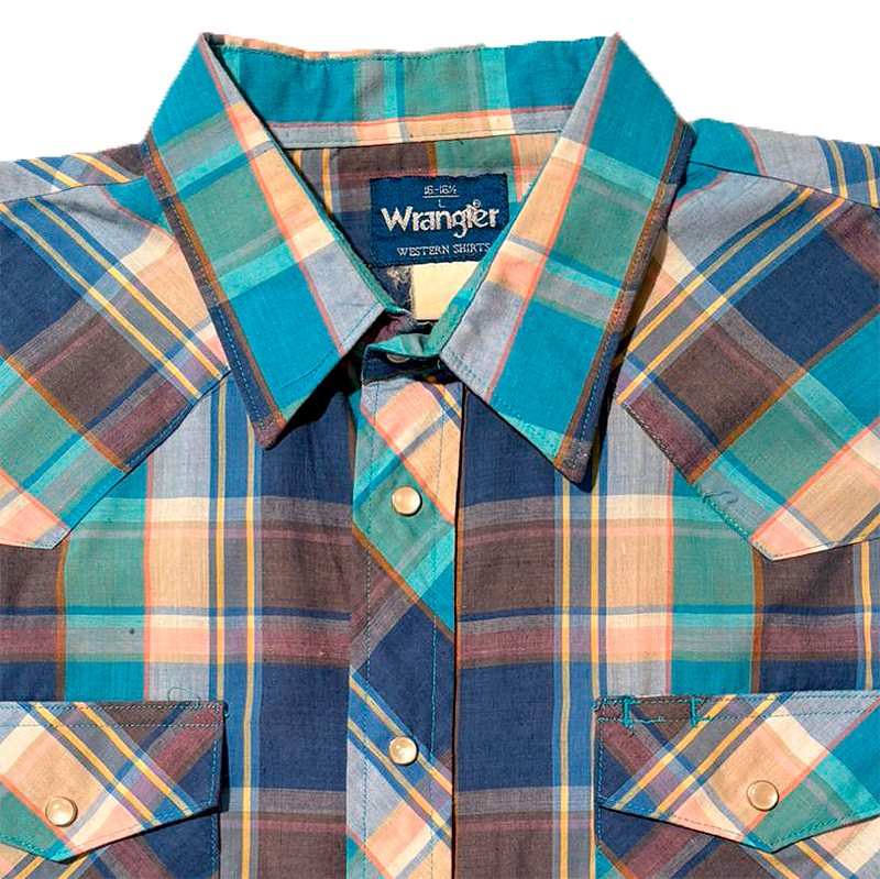 1990s Short Sleeve Western Shirt
