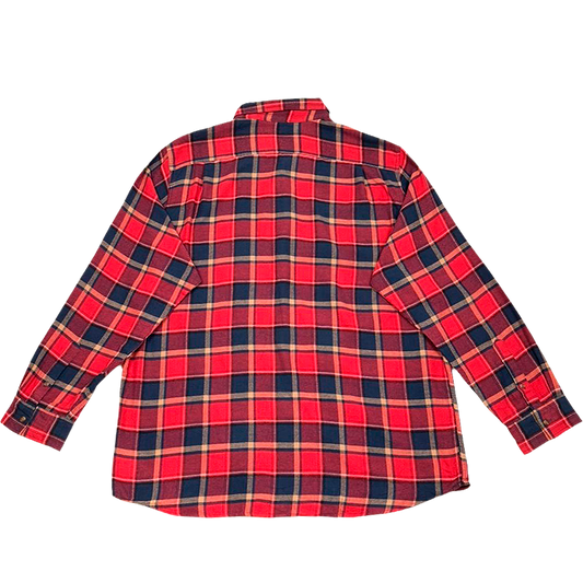 One-Pocket Flannel Shirt
