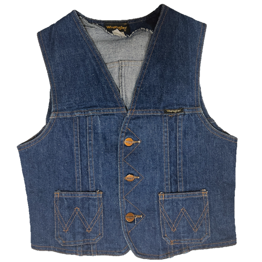 1970s Women’s Denim Vest