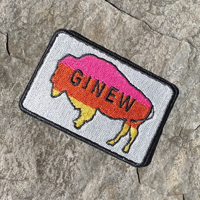 Ombre Buffalo Patch