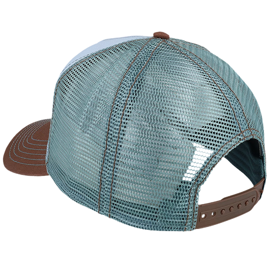 Stetson Chrome Trucker Cap from the back