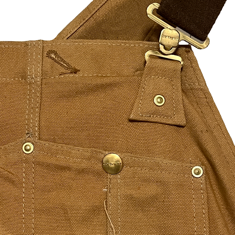 US-Made Lined Duck Bib Overall