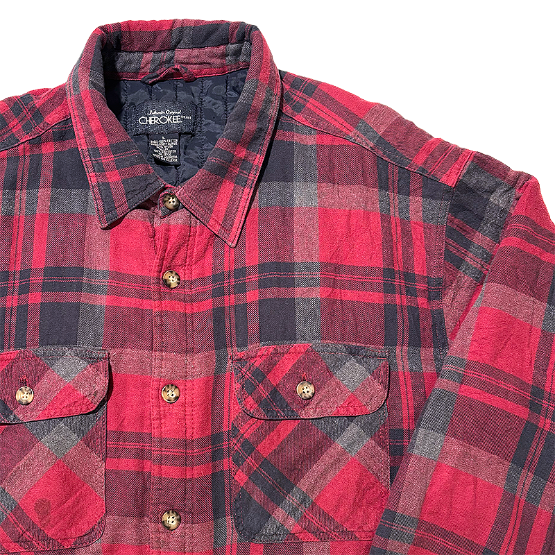 Lined Heavy Flannel Shirtjacket