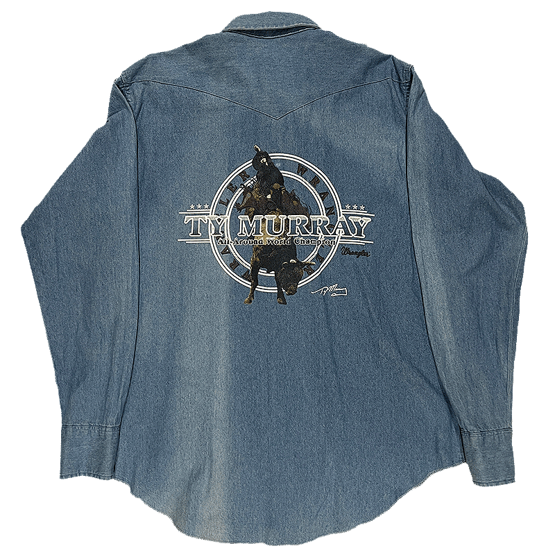 1990s Ty Murray Rodeo Shirt