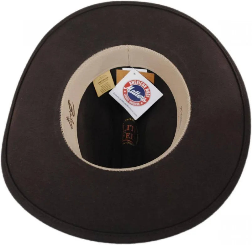 Chisolm LiteFelt® Western Hat, Beaver