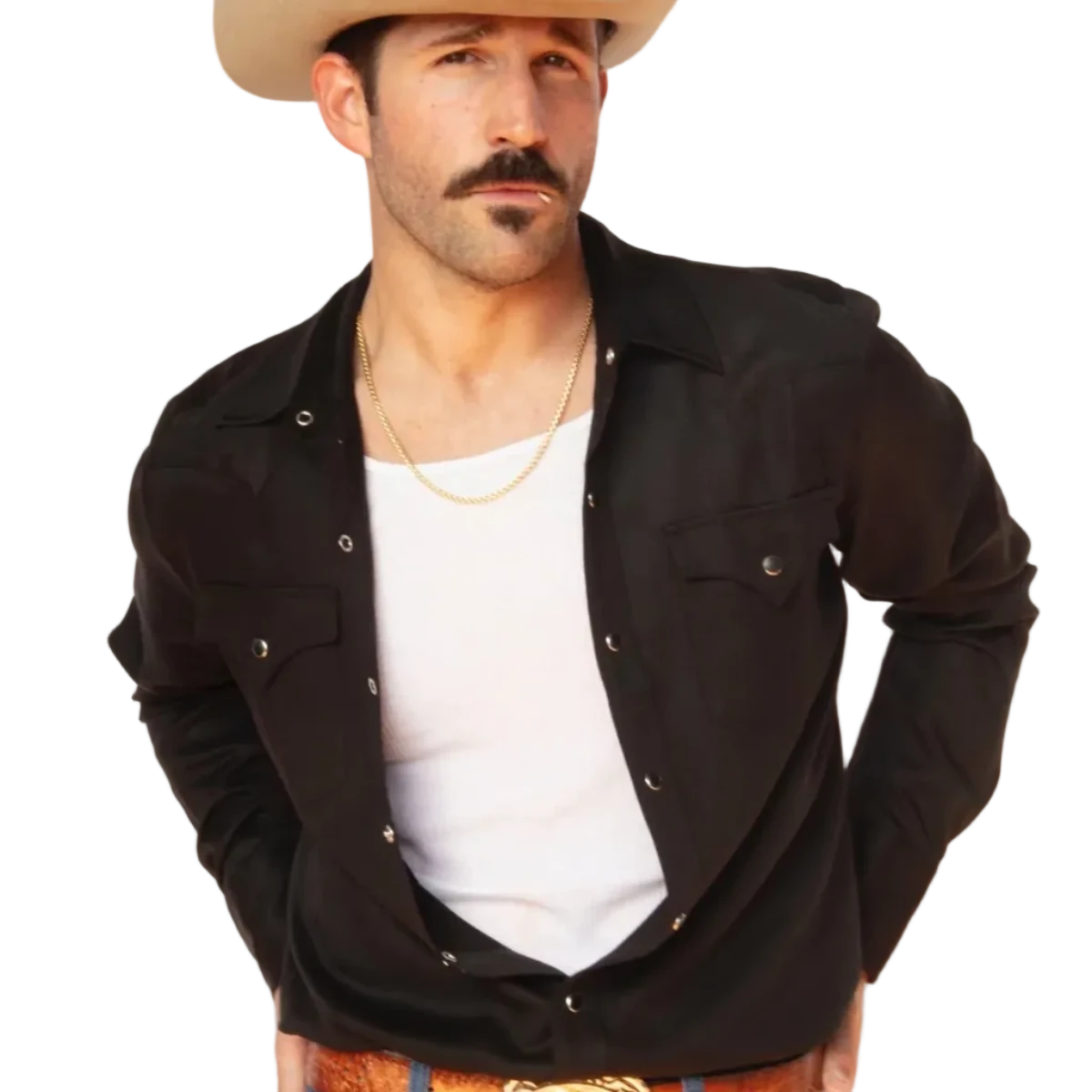 H Bar C Denver Western Shirt in black