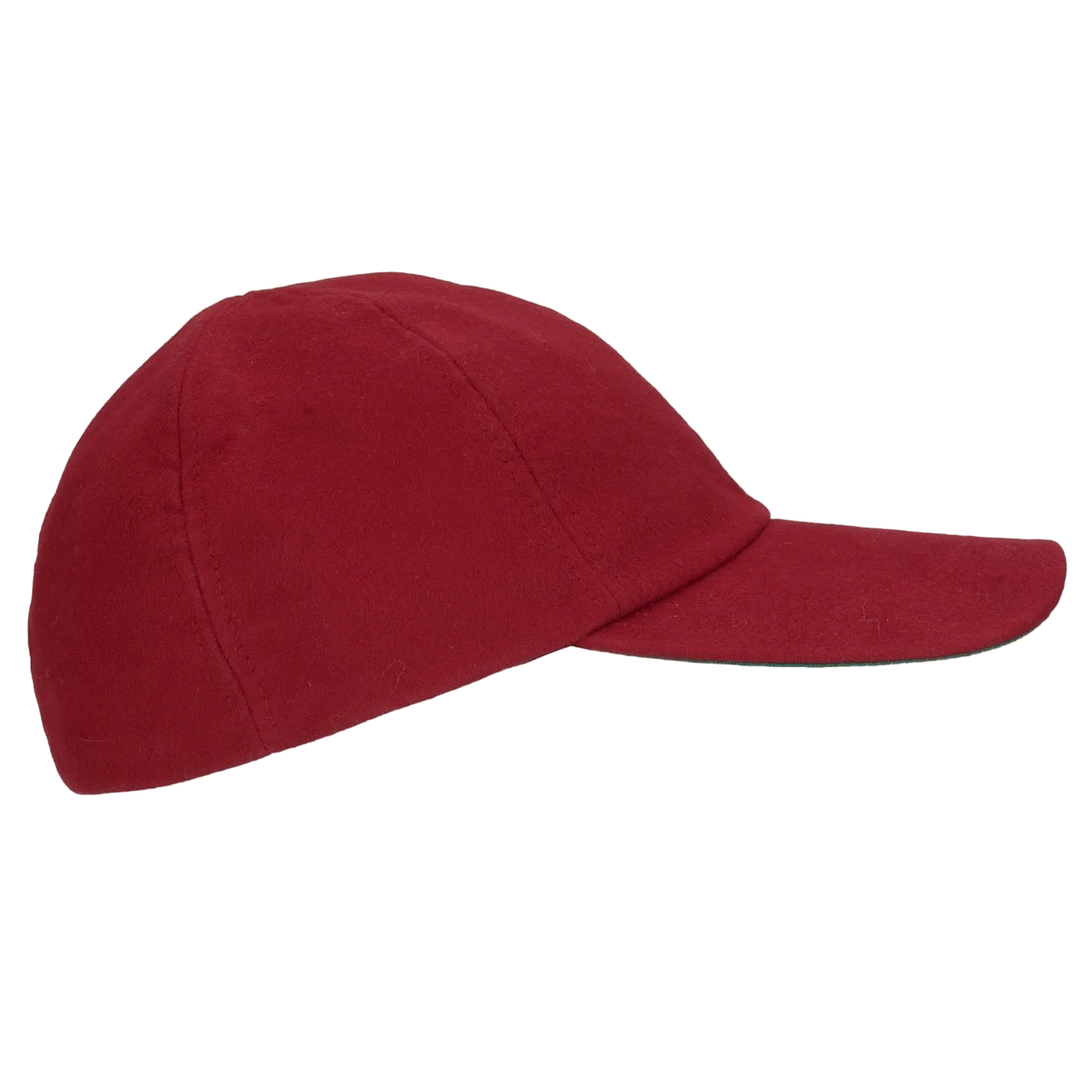 Pike Brothers 1942 Ball Cap in Dark Red Moleskin