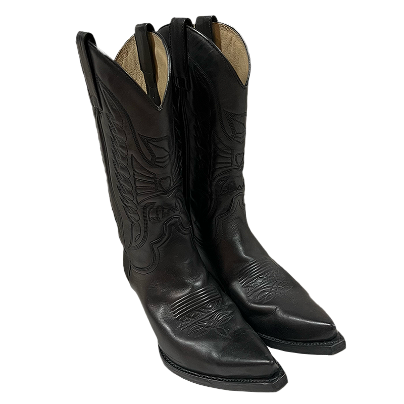 Black Cowboy Boots