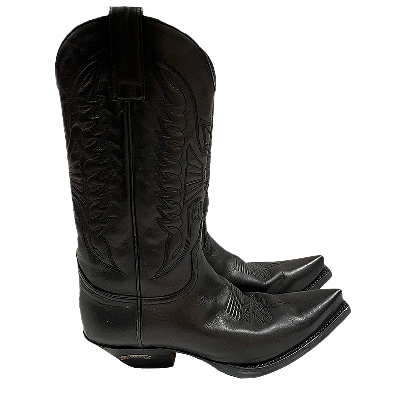 Black Cowboy Boots