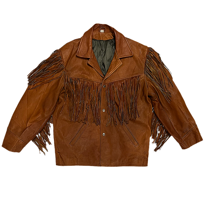 Fringed Leather Jacket