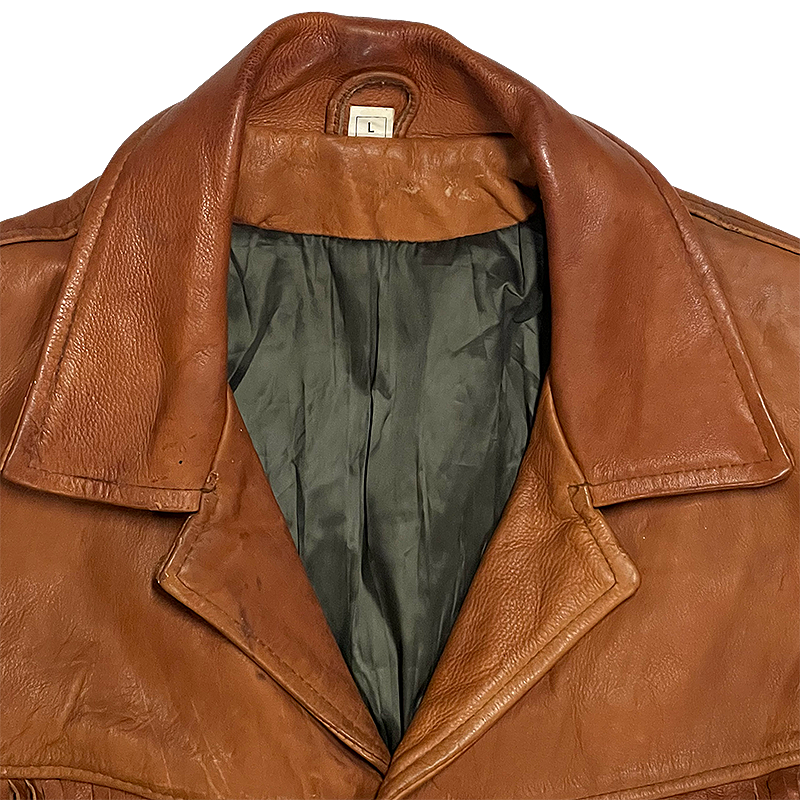 Fringed Leather Jacket