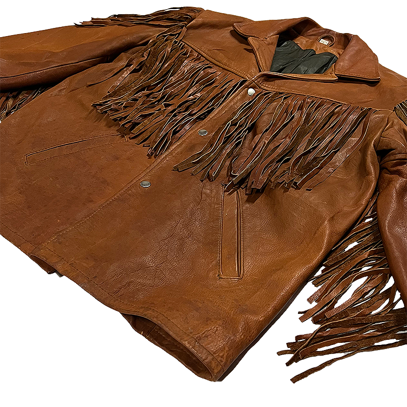 Fringed Leather Jacket