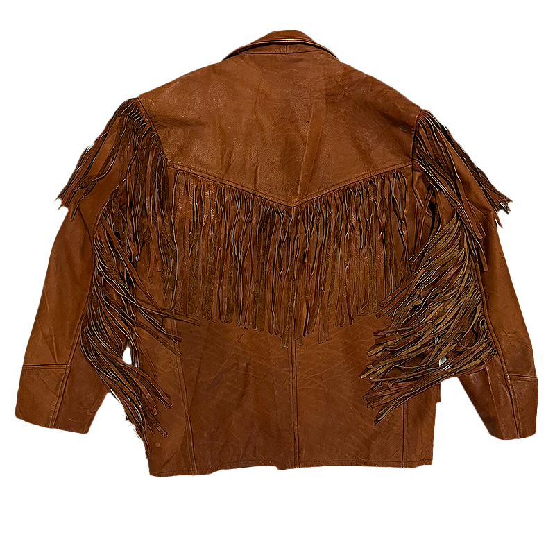 Fringed Leather Jacket