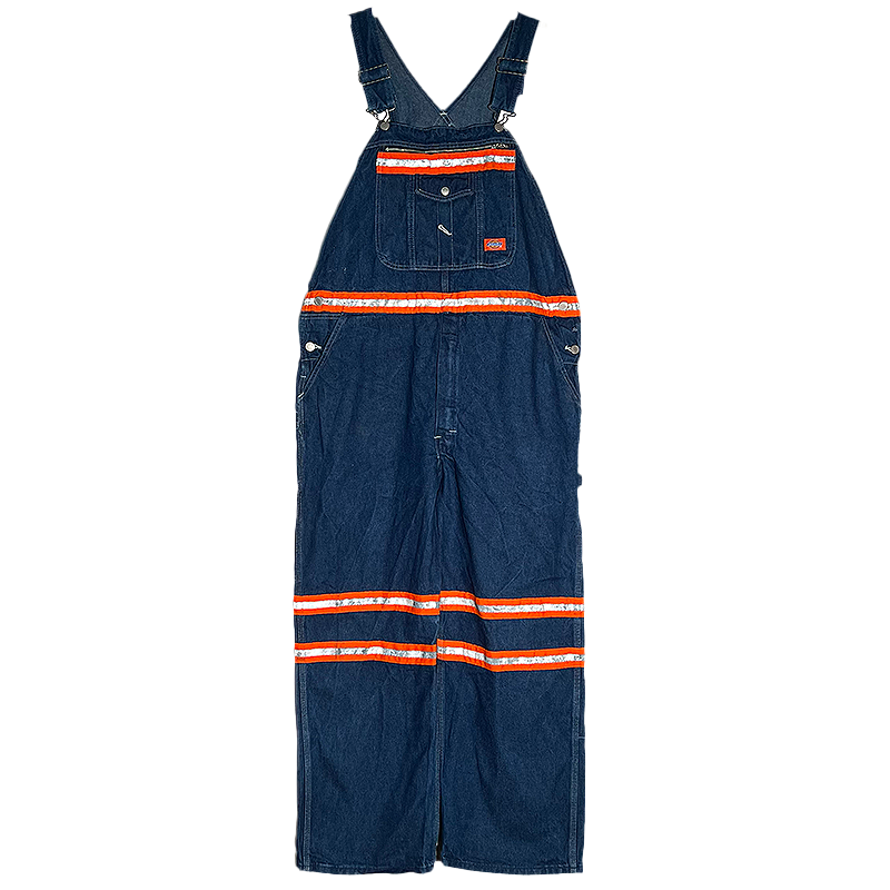 Denim Bib Overall, 3M Scotchlite