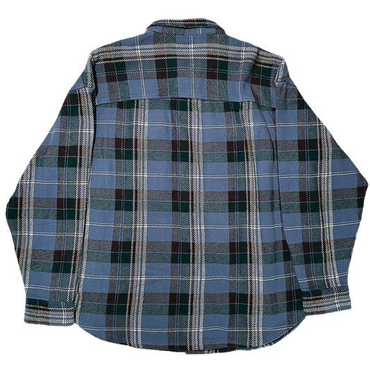 Wrangler Heavy Flannel Shirtjacket from the back