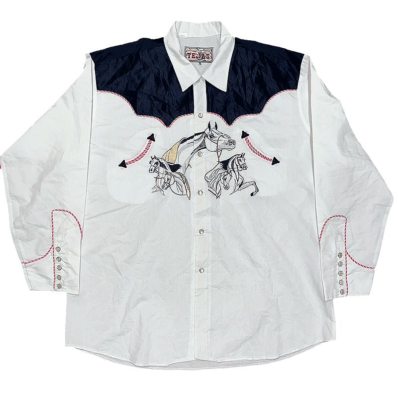 Mexican Emboidered Western Shirt