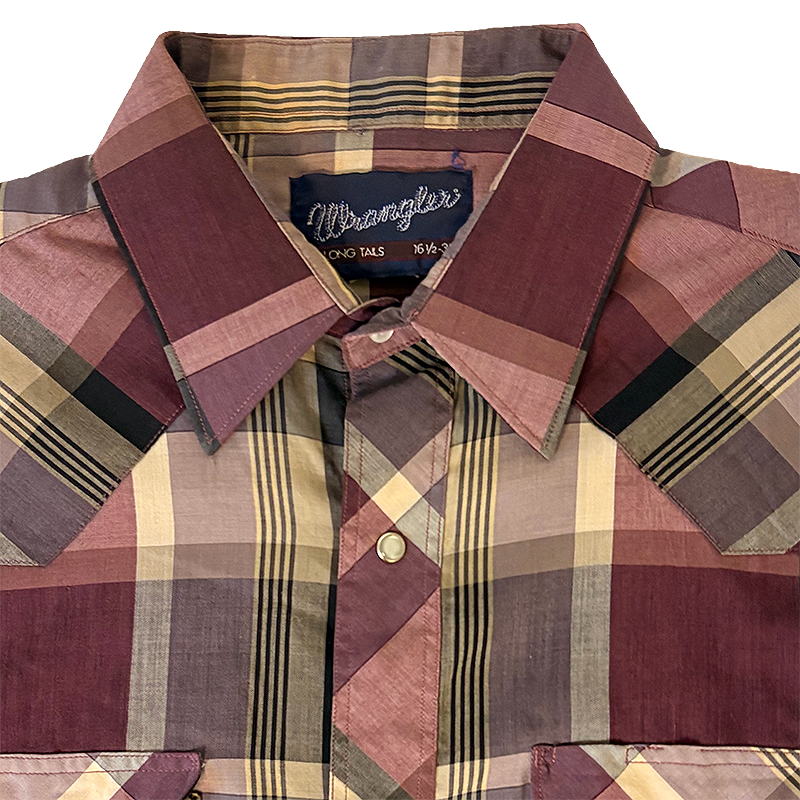 1990s Western Shirt, X-Long Tails