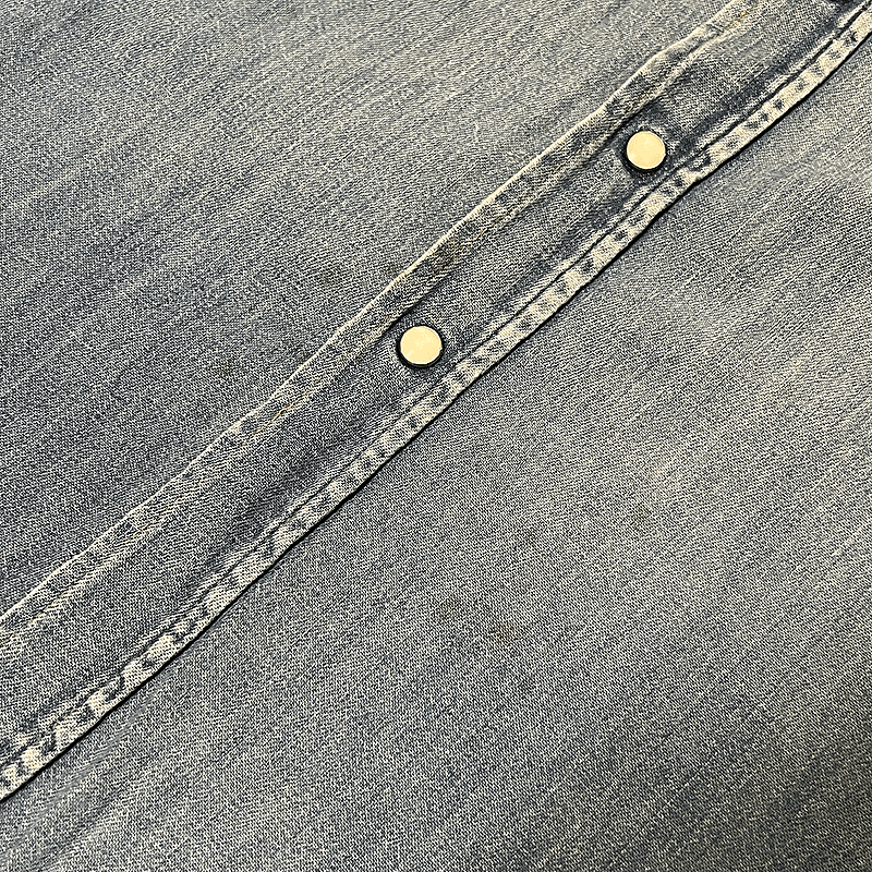 1970s Western Denim Shirt