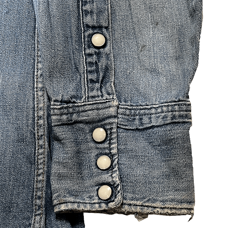 1970s Western Denim Shirt