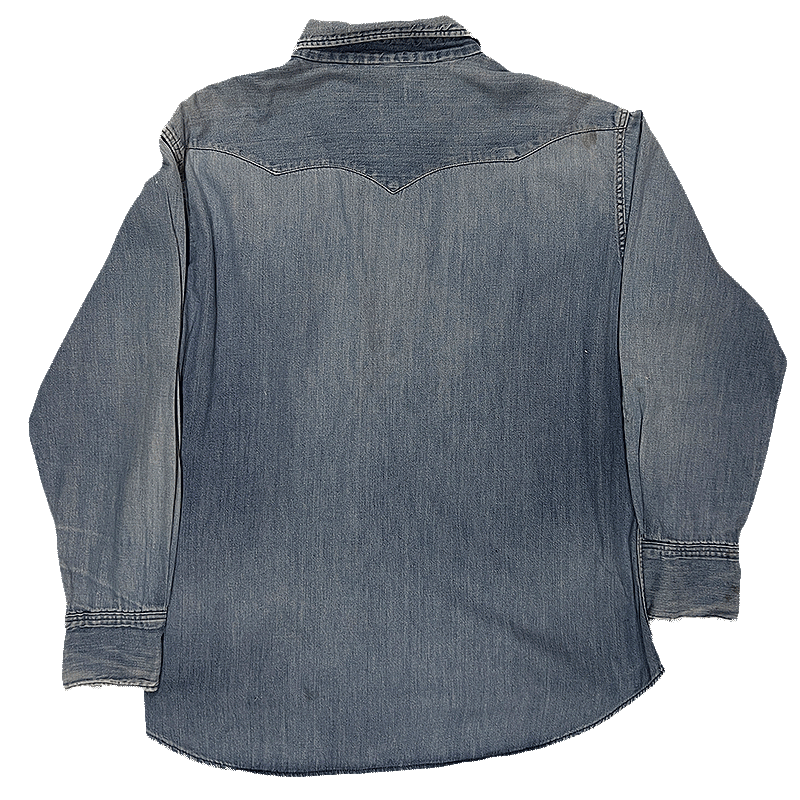 1970s Western Denim Shirt