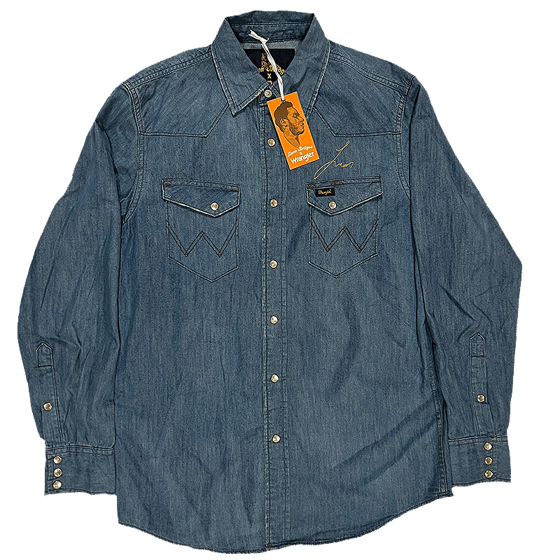 Leon Bridges Western Denim Shirt, With Tags!