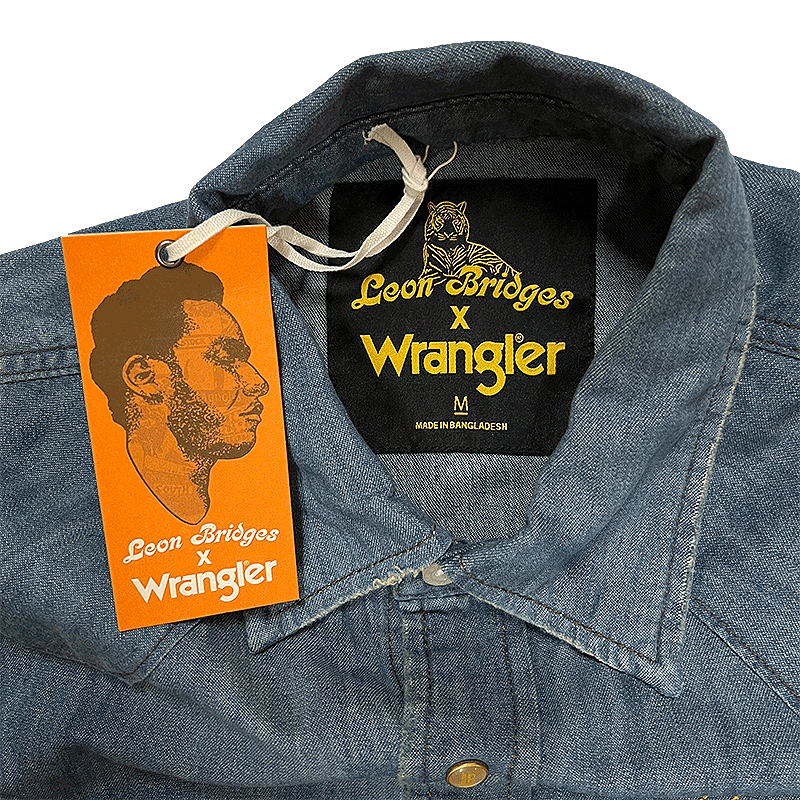 Leon Bridges Western Denim Shirt, With Tags!