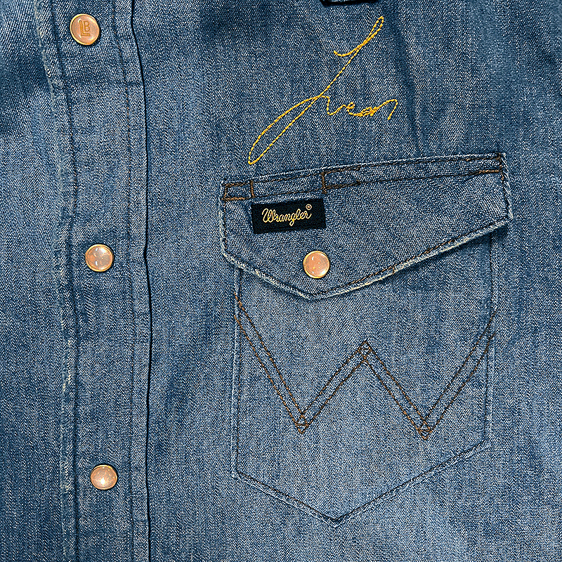 Leon Bridges Western Denim Shirt, With Tags!