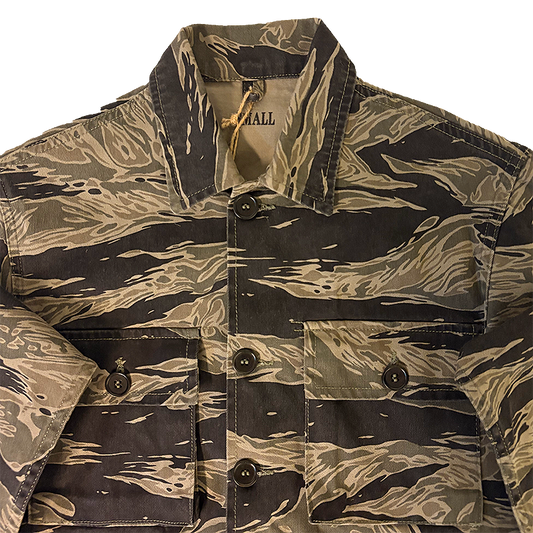 1966 Jungle Shirt In Tiger Stripe