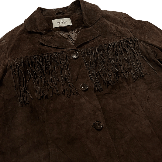 Women's Fringed Suede Jacket