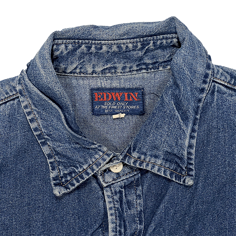1980s Western Denim Shirt