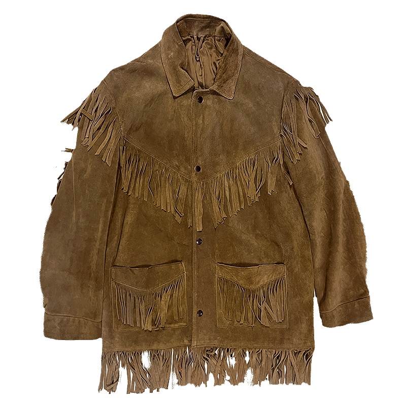 Fringed Suede Jacket